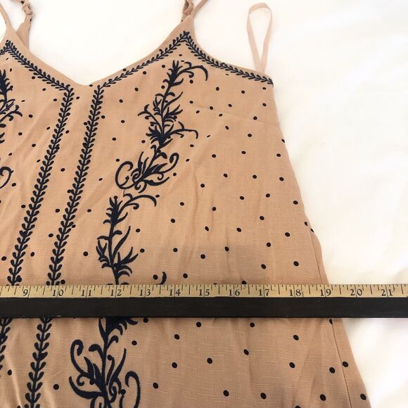 She + Sky Sleeveless Dress Women’s Size M- Strappy Blue  Floral Fully Lined - Picture 6 of 15